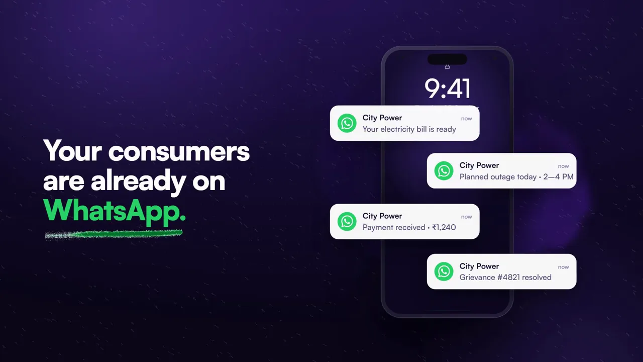 The corporate film for power utilities: your consumers are already on WhatsApp
