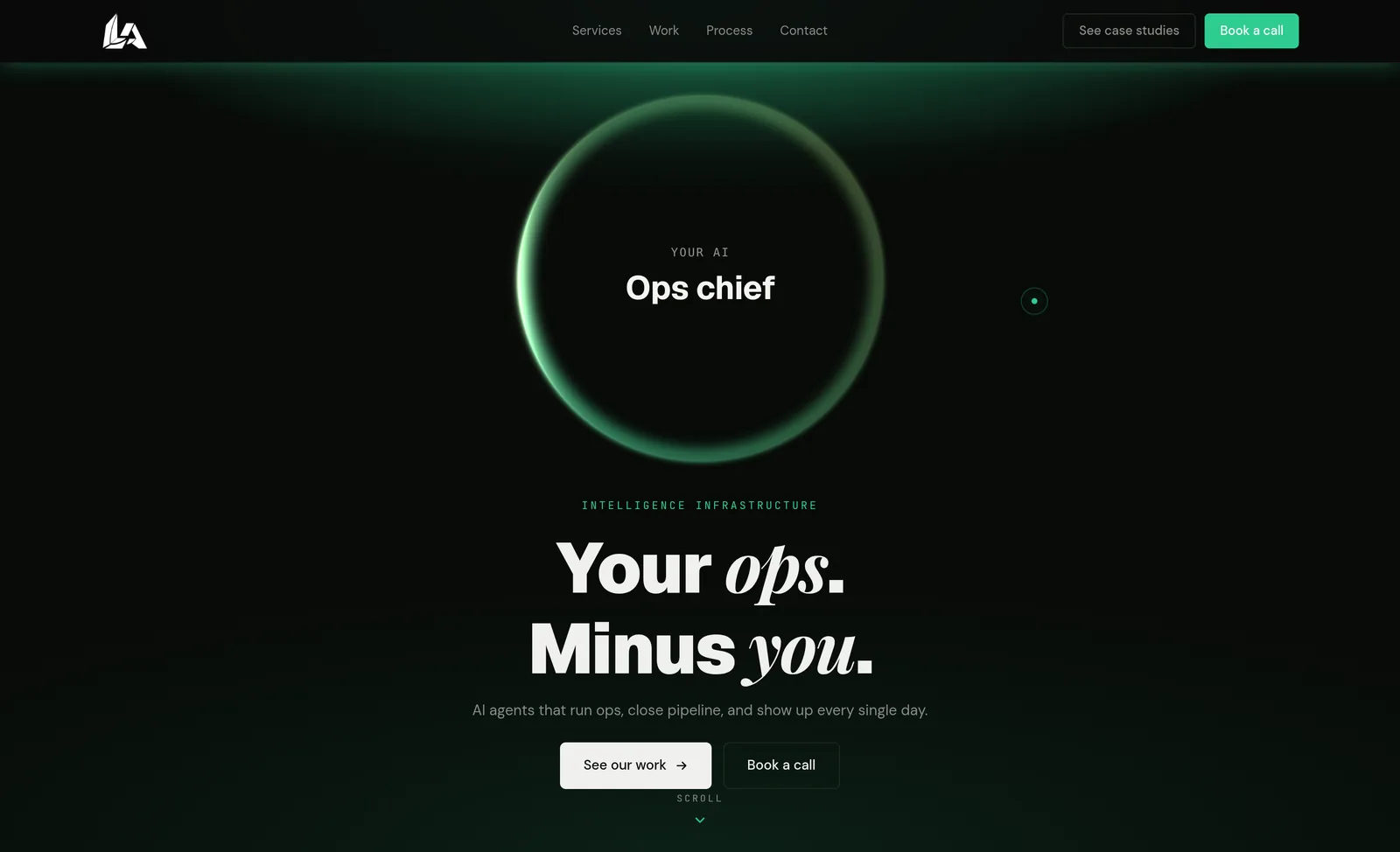 LanceMart AI — hero section