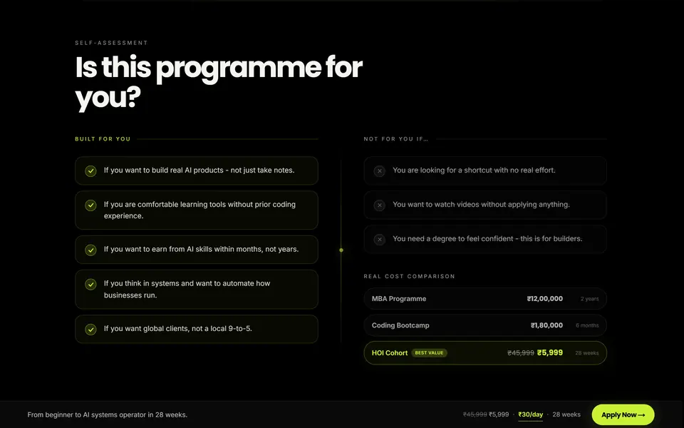 Haus of Intelligence: is this programme for you?