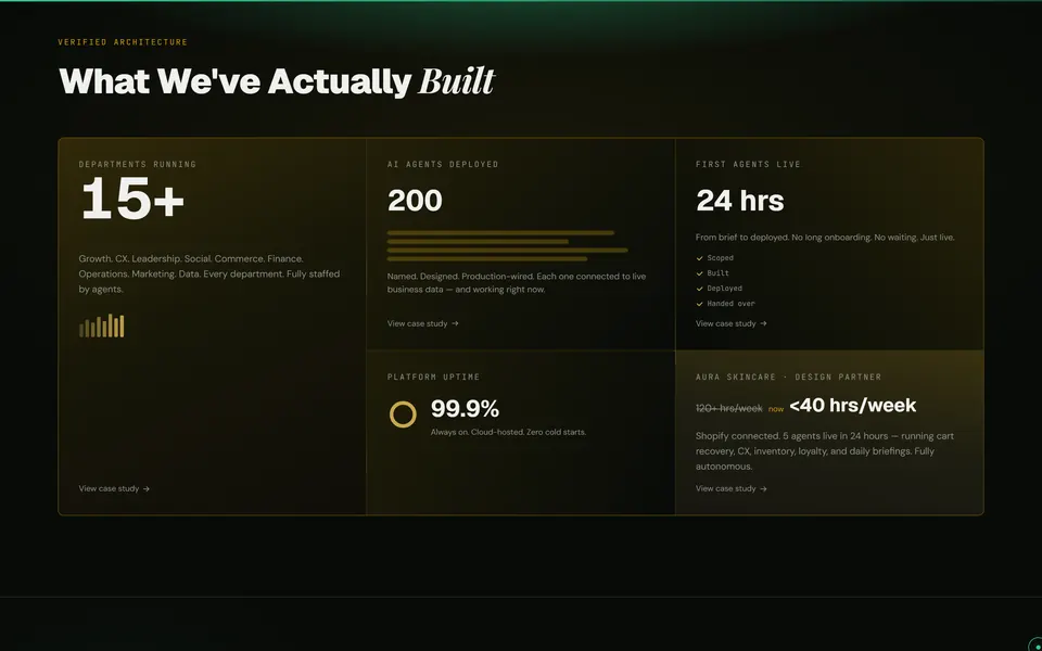 LanceMart: what we have actually built